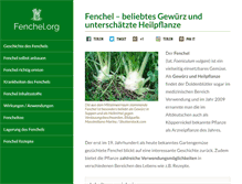 Tablet Screenshot of fenchel.org